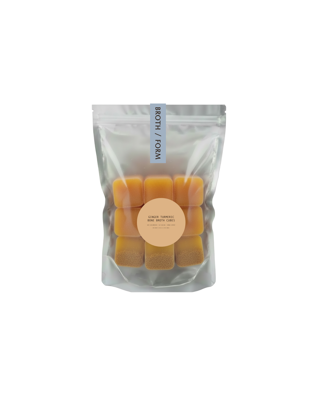 GINGER TURMERIC ANTI-INFLAMMATORY BONE BROTH CUBES